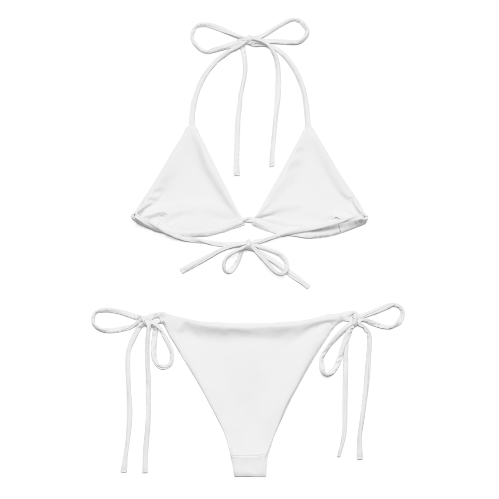 All-Over Print Recycled String Bikini