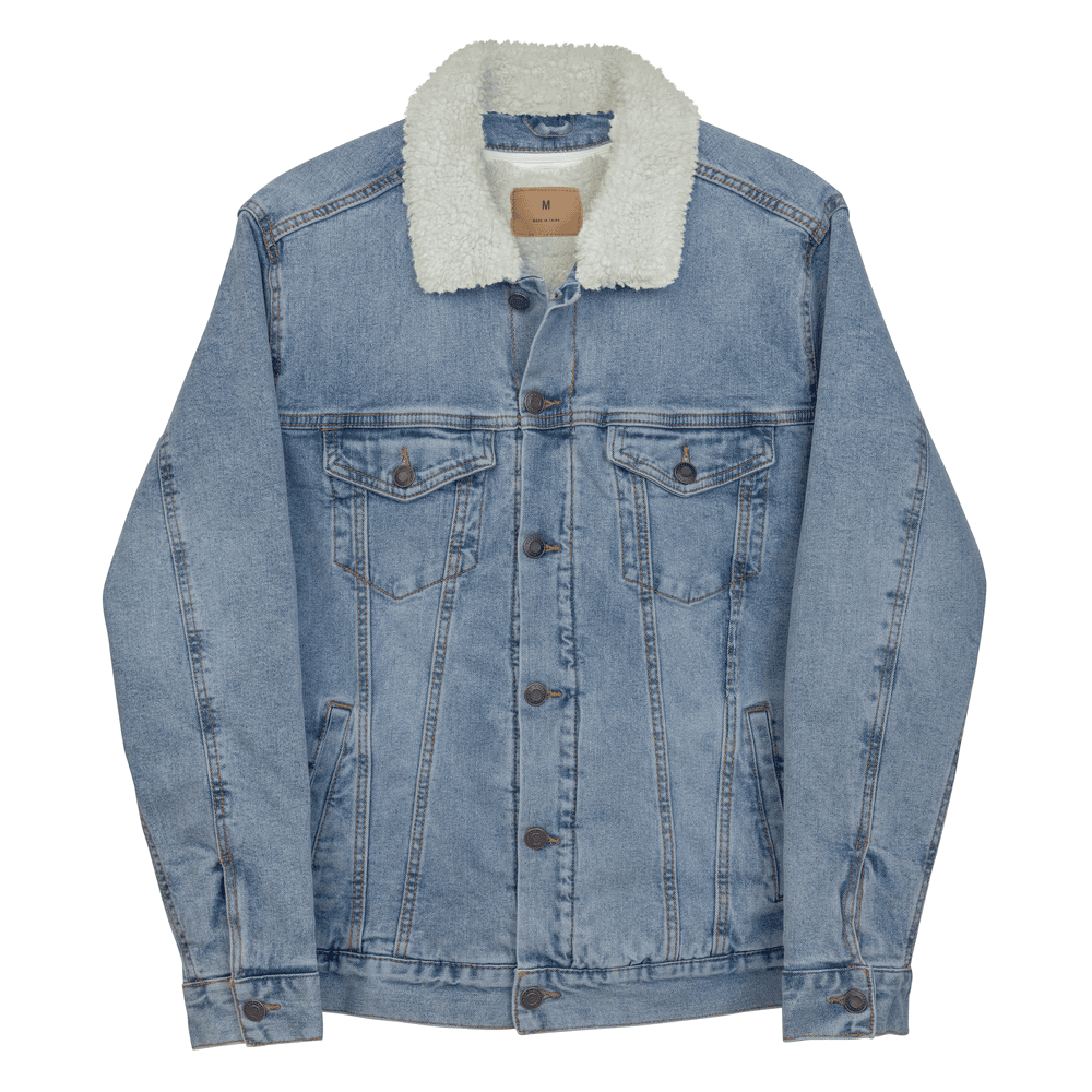 Unisex Sherpa Denim Jacket | Threadfast Apparel 372J