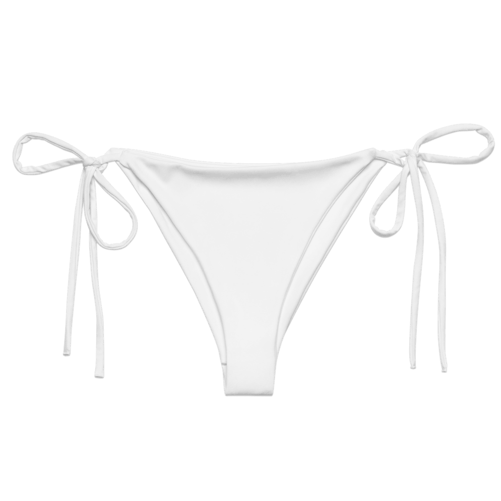All-Over Print Recycled String Bikini Bottom