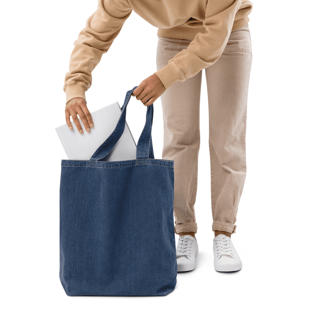 Organic Denim Tote Bag | Mantis M196