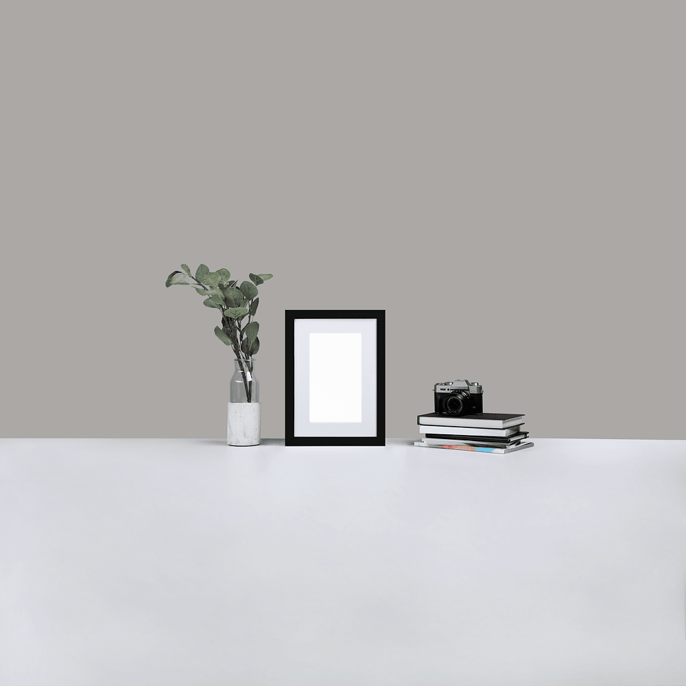 Matte Paper Framed Poster With Mat (cm)
