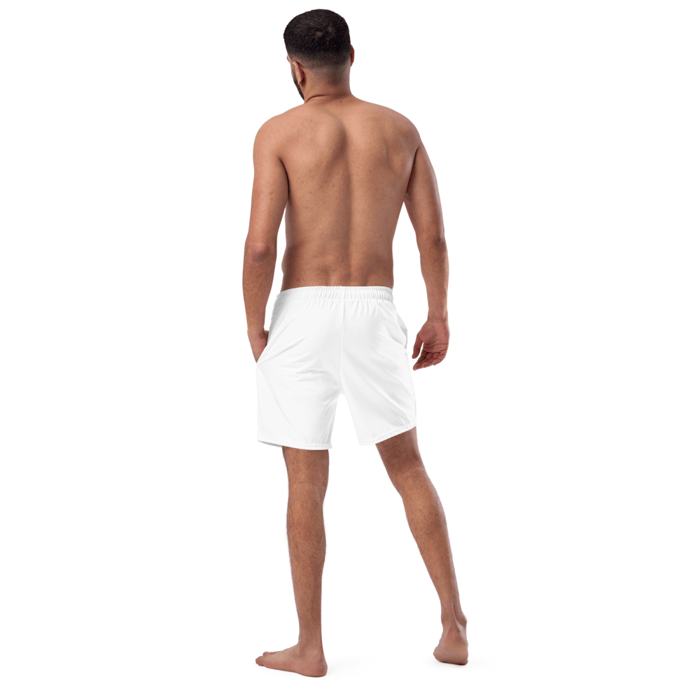 All-Over Print Recycled Swim Trunks