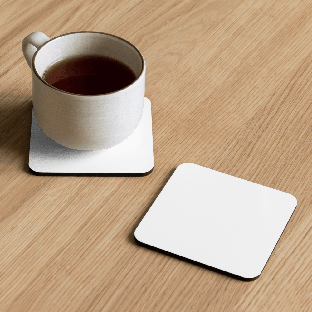 Cork-Back Coaster